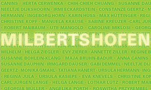 Milbertshofen – 100 Jahre Eingemeindung (1913-2013), Ausschnitt aus der Einladungskarte 