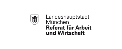 Logo Landeshauptstadt München, Referat für Arbeit und Wirtschaft