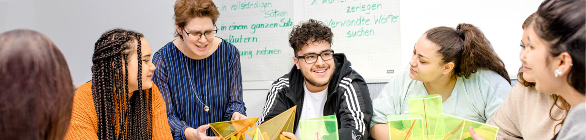 Jugendliche Schüler im Unterricht